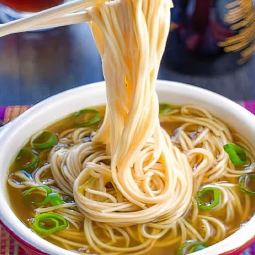 hand pulled noodle soup